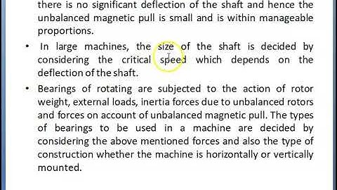 Video1 .3 Limitations in design of electrical machines  Part 2