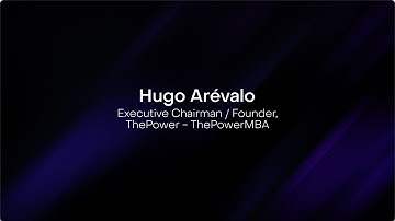 Hugo Arevalo, Executive Chairman / Founder, ThePower - ThePowerMBA | VDS 2025