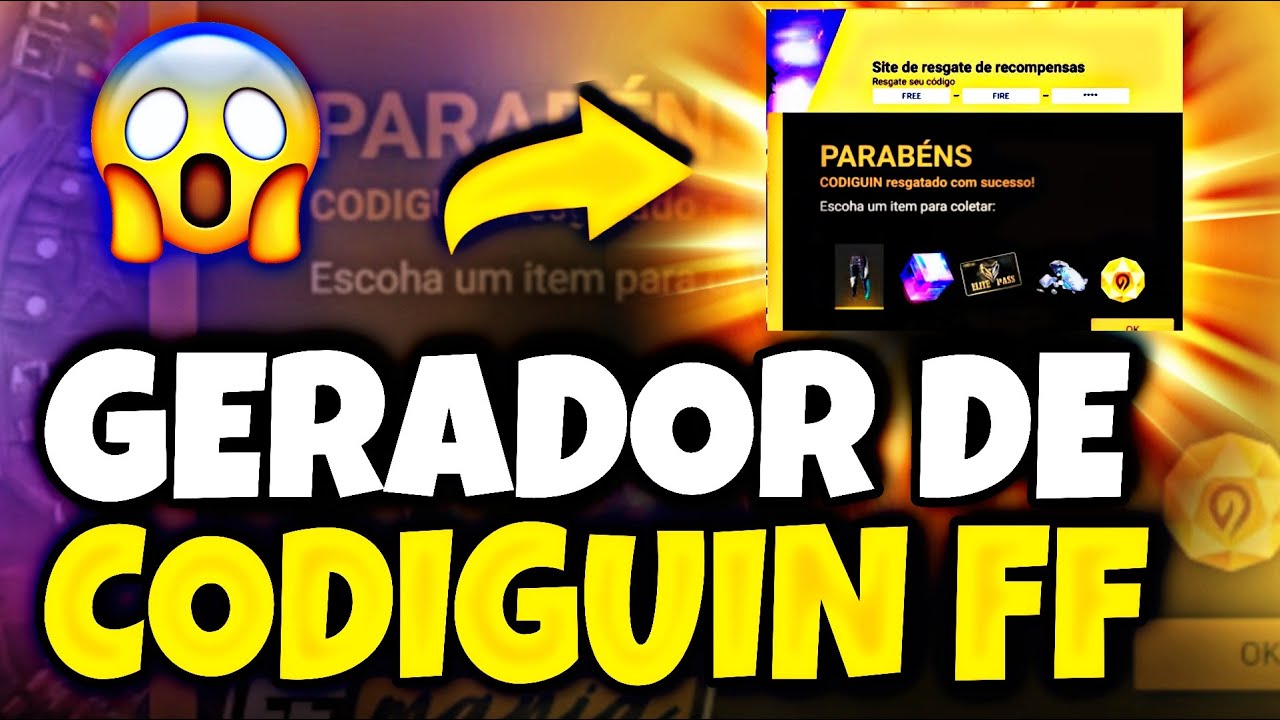 Gerador de CODIGUIN para Free Fire existe? Descubra toda a verdade! -  Mobile Gamer