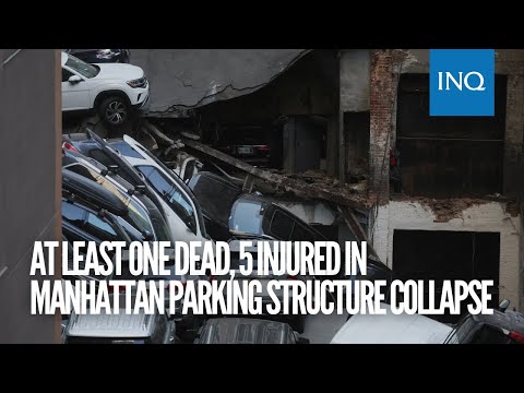At least one dead, 5 injured in Manhattan parking structure collapse