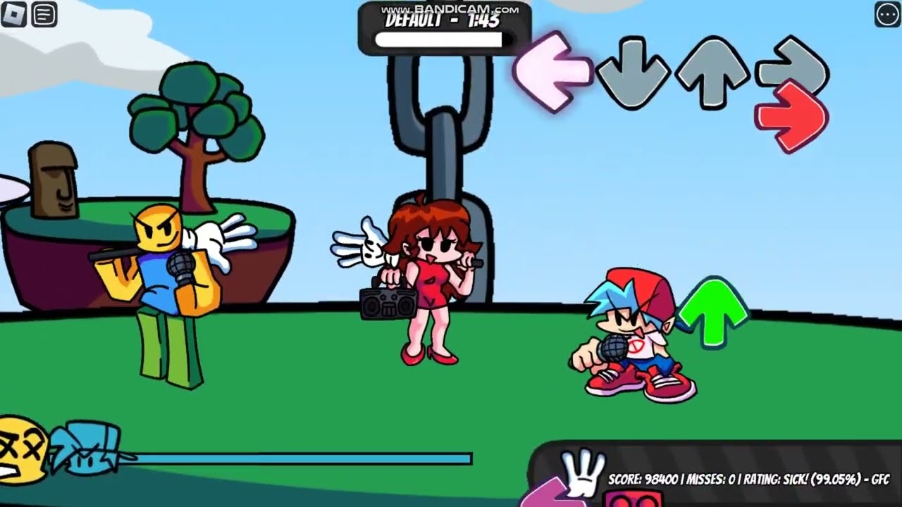 Default Song In Funk Battles FNF Mod