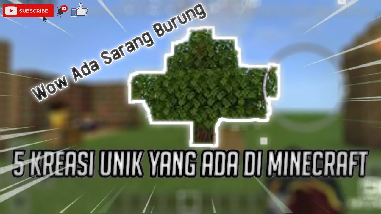 5 Kreasi unik yang ada di minecraft YouTube