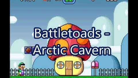 SMW Custom Music - Track -457 (Battletoads - Arctic Cavern)