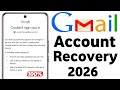 Google Account Recovery || Gmail Account Recovery || Gmail Verification Code Problem Solved 2026