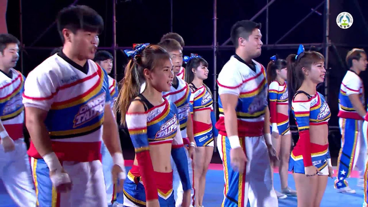 ::世界冠軍 中華競技啦啦隊代表隊:: i運動大熱門::104國民體育日-體育表演會::Live直播！YOUTUBE體育署專區