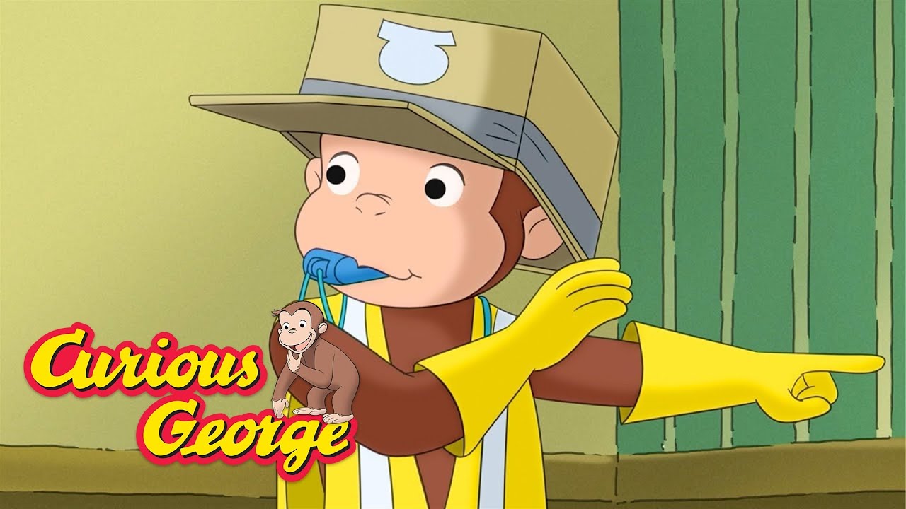 George Becomes a Traffic Guard 🐵 Curious George 🐵 Kids Cartoon