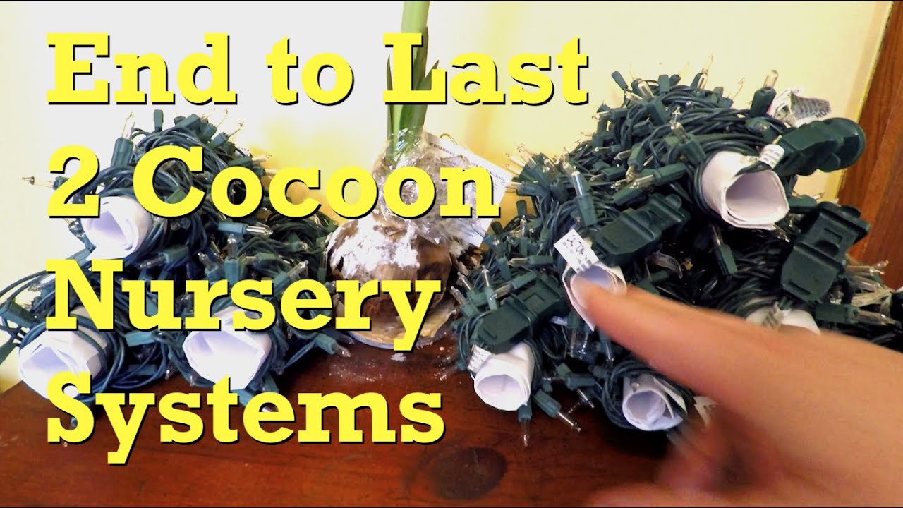 Decom of warming rack & 2 ENC worm cocoon nursery bins - vermicompost