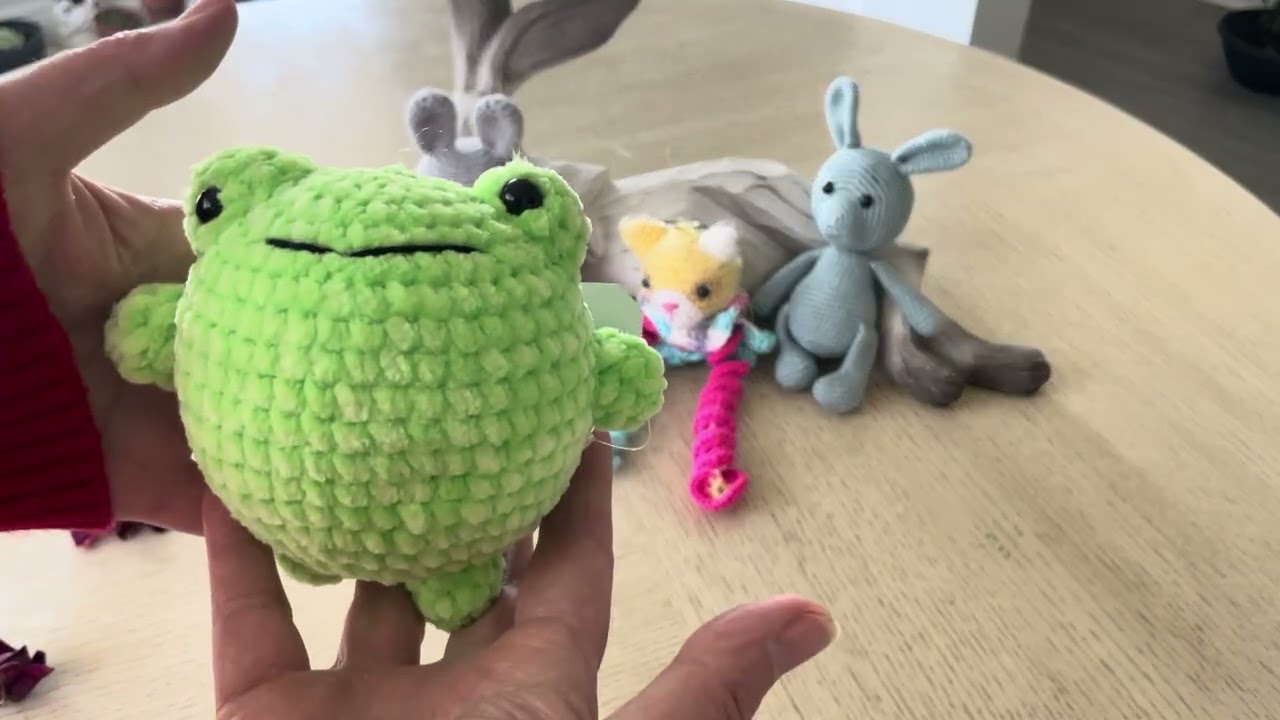 Вязаные игрушки не из плюшки #9.