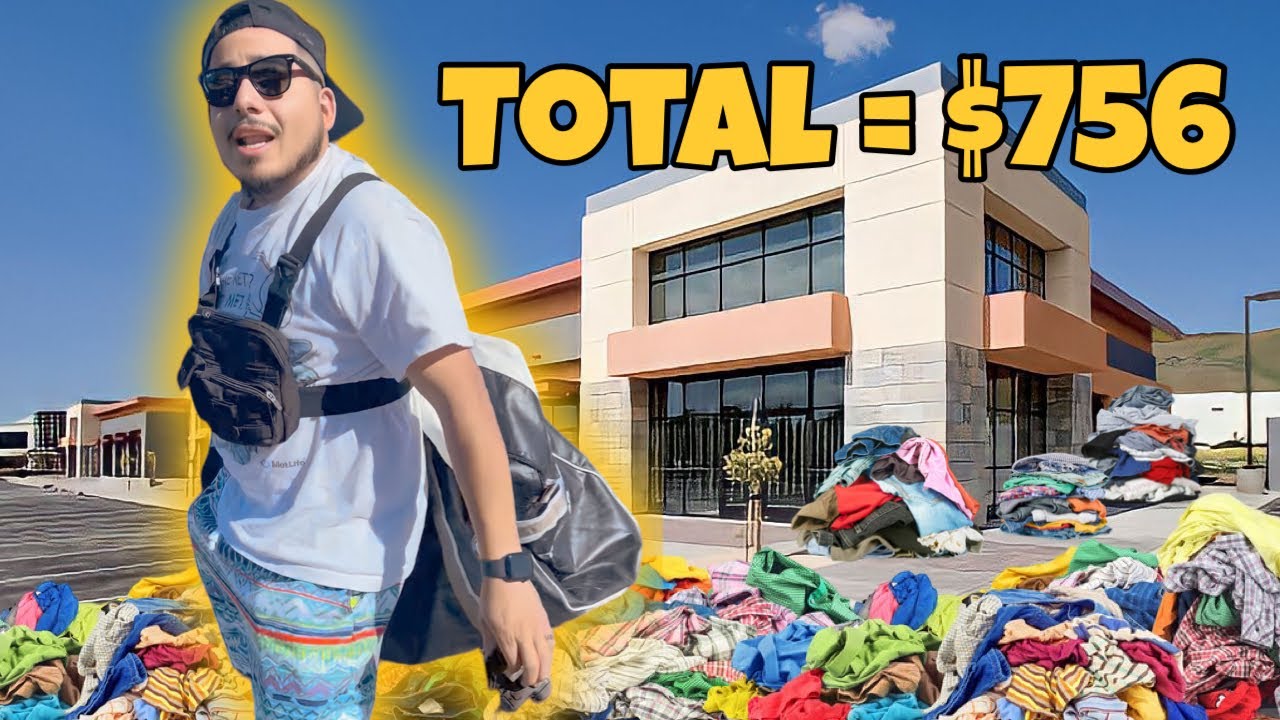This Store Had Piles of TOP Brand Clothes For Resale! YouTube