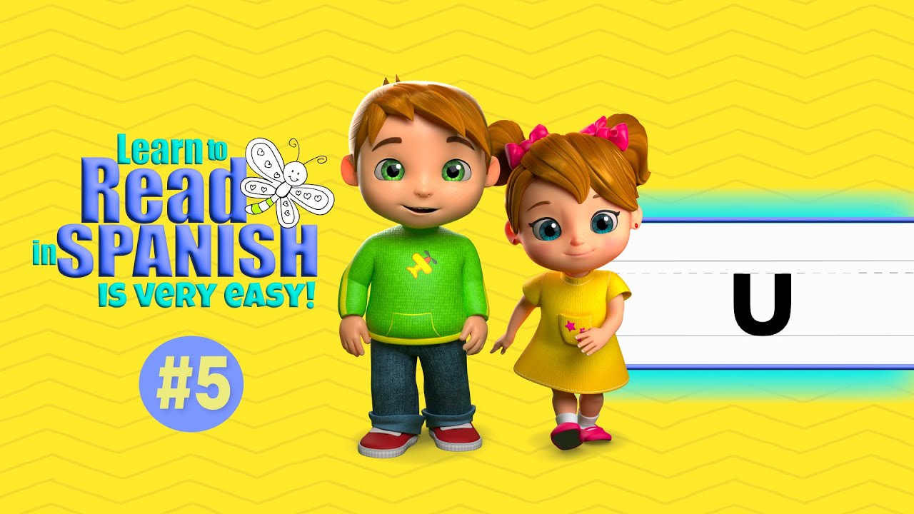 Learning to read in Spanish! ... Is very easy! / Lesson #5 - "Uu"