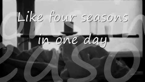 Crowded house - Four seasons in one day (with lyrics)