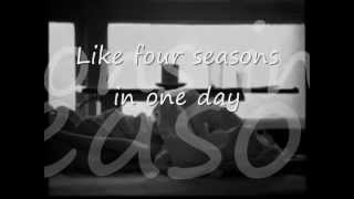 Video thumbnail of "Crowded house - Four seasons in one day (with lyrics)"