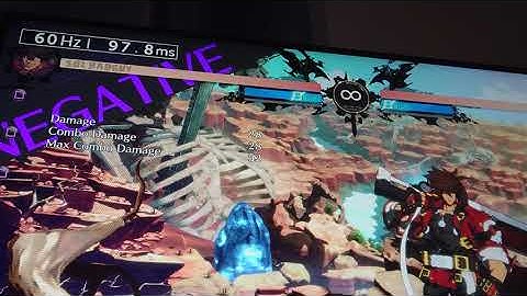 Input Lag Testing Nvidia Latency Analyser. Guilty Gear Strive. PS4Pro. Hori