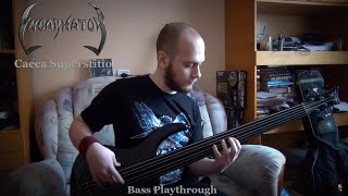 Incarnator - Caeca Superstitio - Bass Playthrough