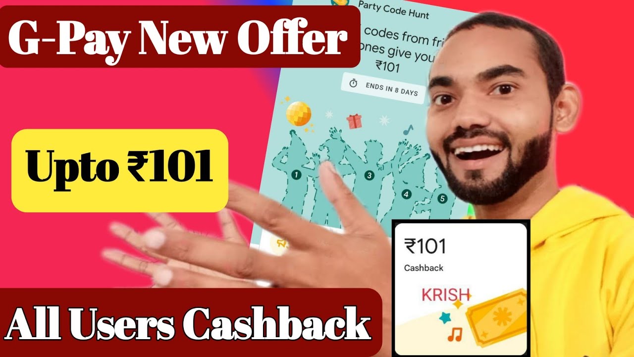 Google Pay New Offer 🔥 Earn 25 - ₹101 Guaranteed Cashback for All 🤑 Google