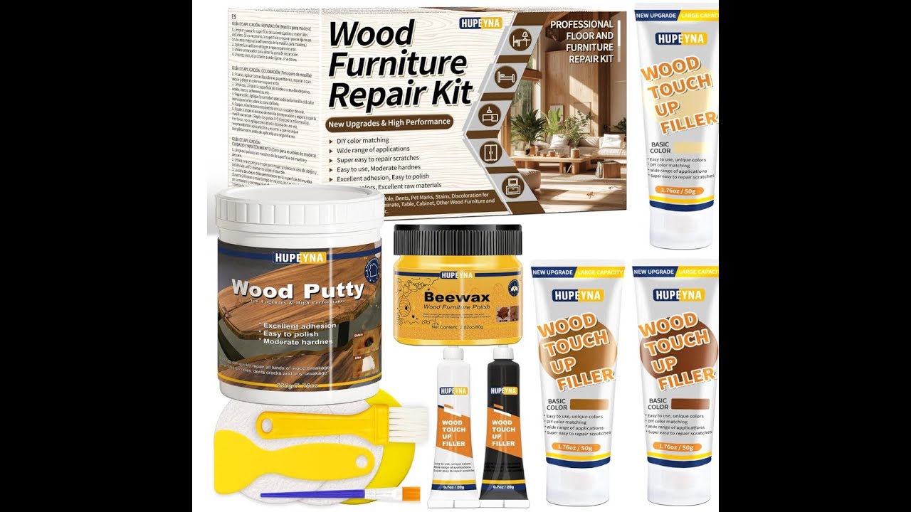 How to use: Natural Wood Series Wood Repair Kit, Wood Furniture Repair Kit