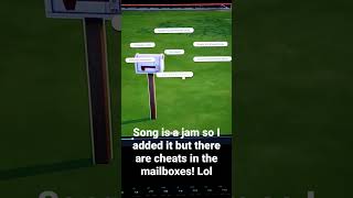 Mailbox Cheats?! #thesims #ts4