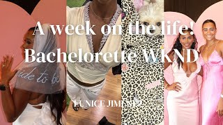 A few days with a grad student! (Grad school, bachelorette weekend, bridal shower, and more:)