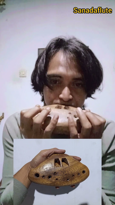 seruling ocarina kayu kempyungan pelog barang  #ocarina #music #flute