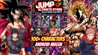 NEW RELEASE!! Jump Ultimate Stars BVN Mugen Android OFFLINE - Best Anime CrossOver Mugen 2026 ⚔️ screenshot 4