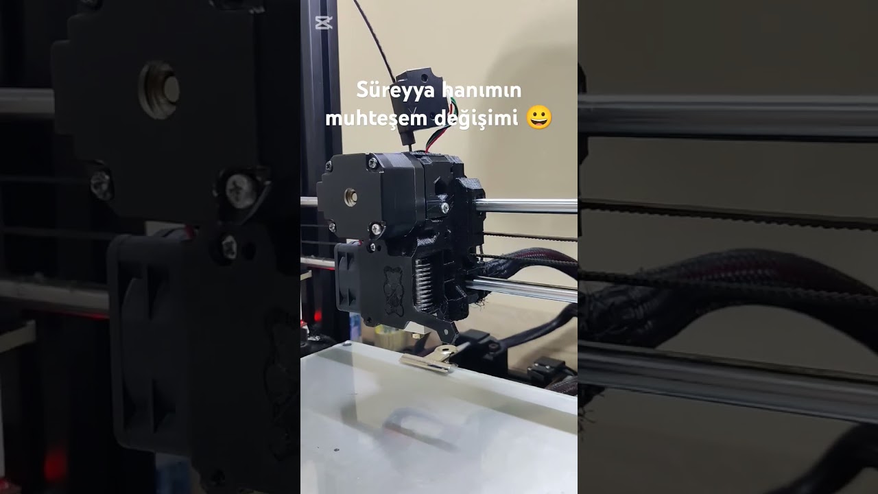 3D Yazıcımızın Print Head'ını Değiştirdik