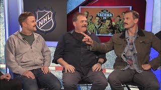 Tacoma FD cast joins NHL Celebrity Wrap to discuss how they became hockey fans