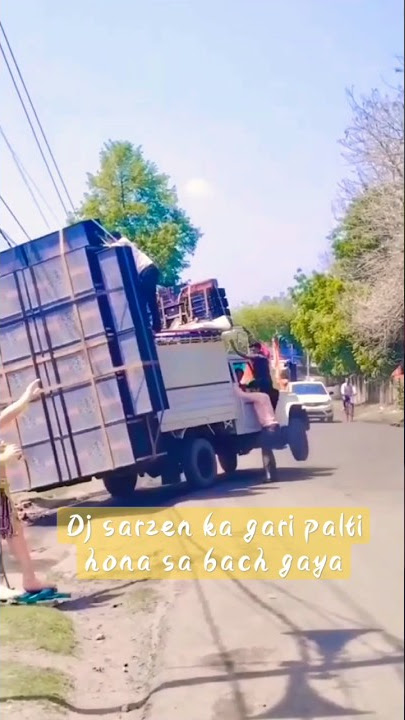 Dj sarzen ka gari palti hona sa bach gaya #djsarzenproduction #mnkofficial