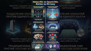 Metacritic vs OpenCritic: Вся правда об оценках видеоигр | чем отличаются | Секретные алгоритмы