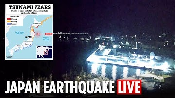 LIVE: Tsunami alert after 7.6-magnitude earthquake strikes off Japan
