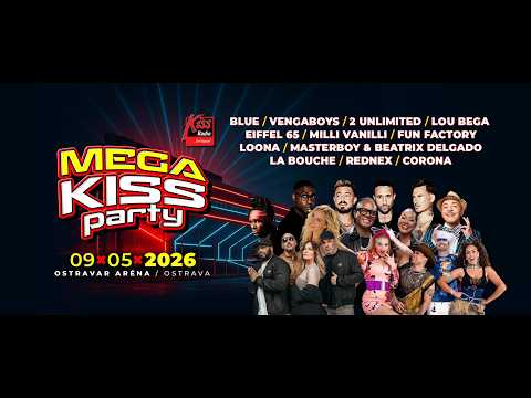MEGA KISSPARTY Ostrava 2026