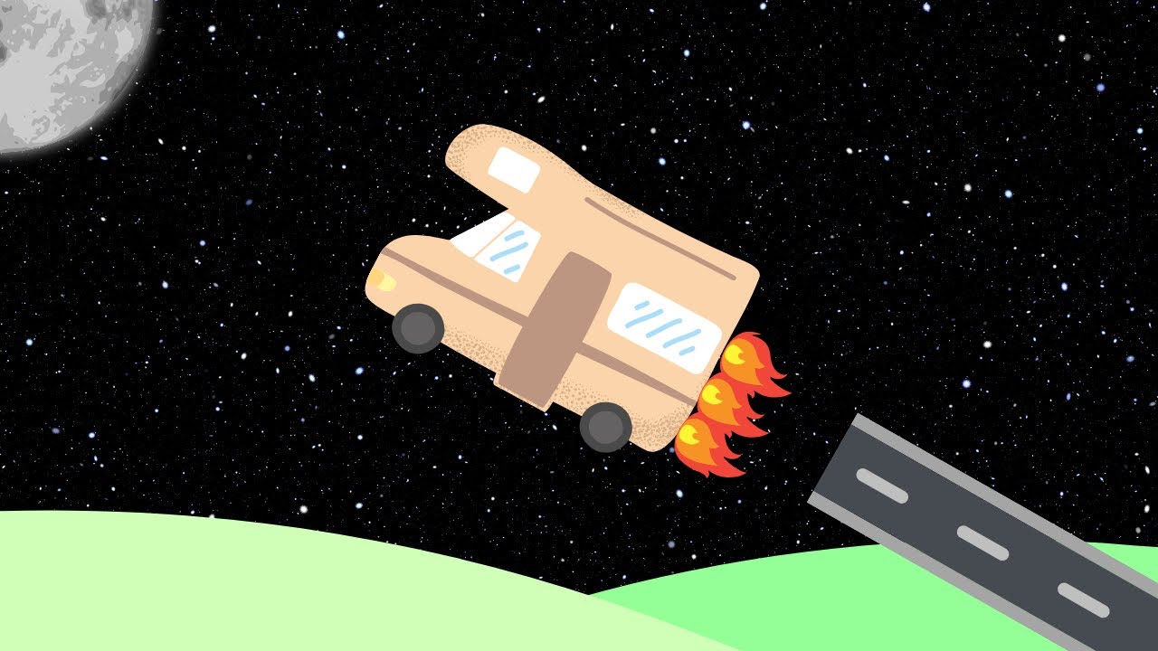 The flying camper van