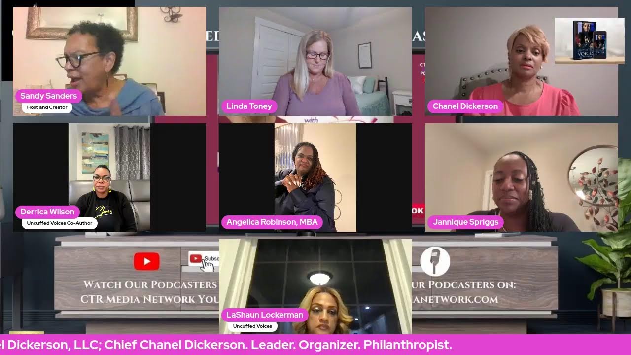 Encore Interview  Author Guest Chanel Dickerson Visionary Author of Uncuffed Voices