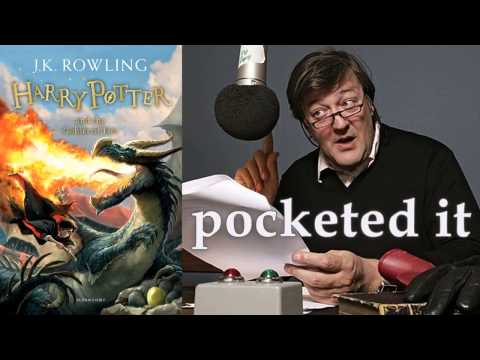 Stephen Fry pocketed it (J. K. Rowling's Harry Potter revenge)
