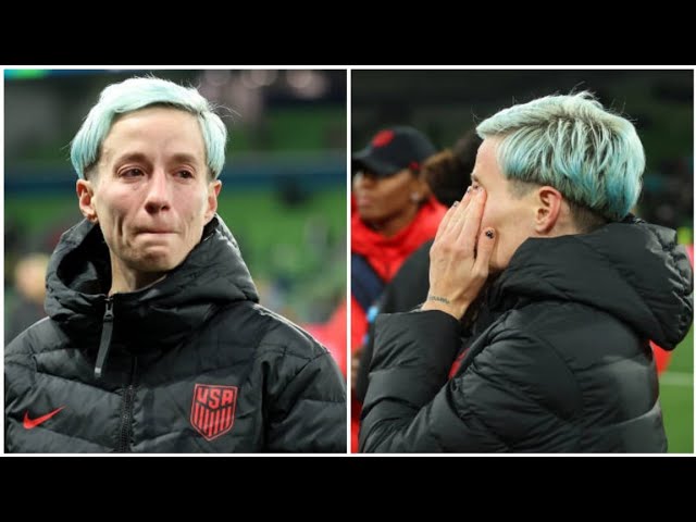 Megan Rapinoe se despede das Copas do Mundo com lágrimas: Me