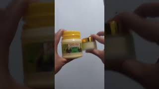 I repacked shea butter I got from Uganda to give to friends and family Uganda Uganda