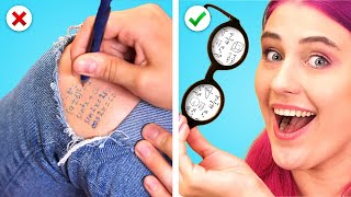 9 SNEAKY SCHOOL HACKS || Back to School Supplies & DIY School Hacks by Crafty Panda