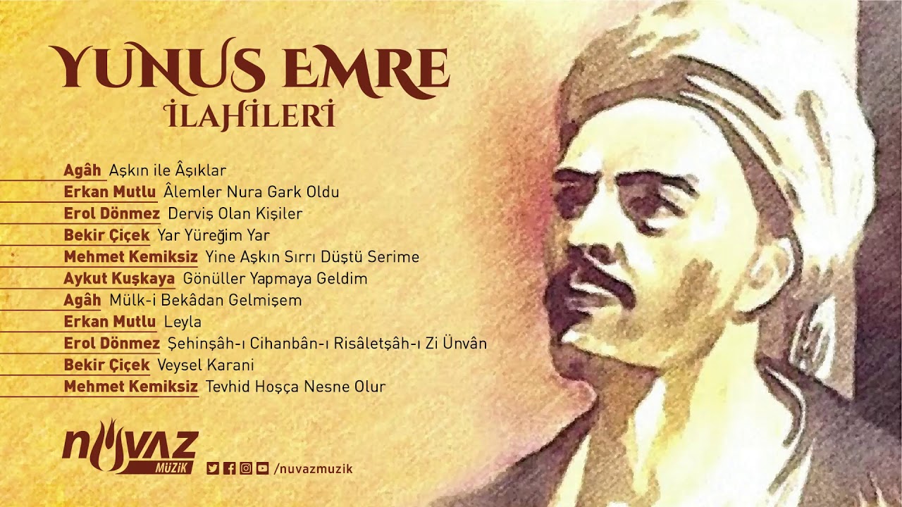 Yunus Emre İlahileri - Agâh / Erkan Mutlu /Erol Dönmez  / Bekir Çiçek /Mehmet Kemiksiz/Aykut Kuşkaya