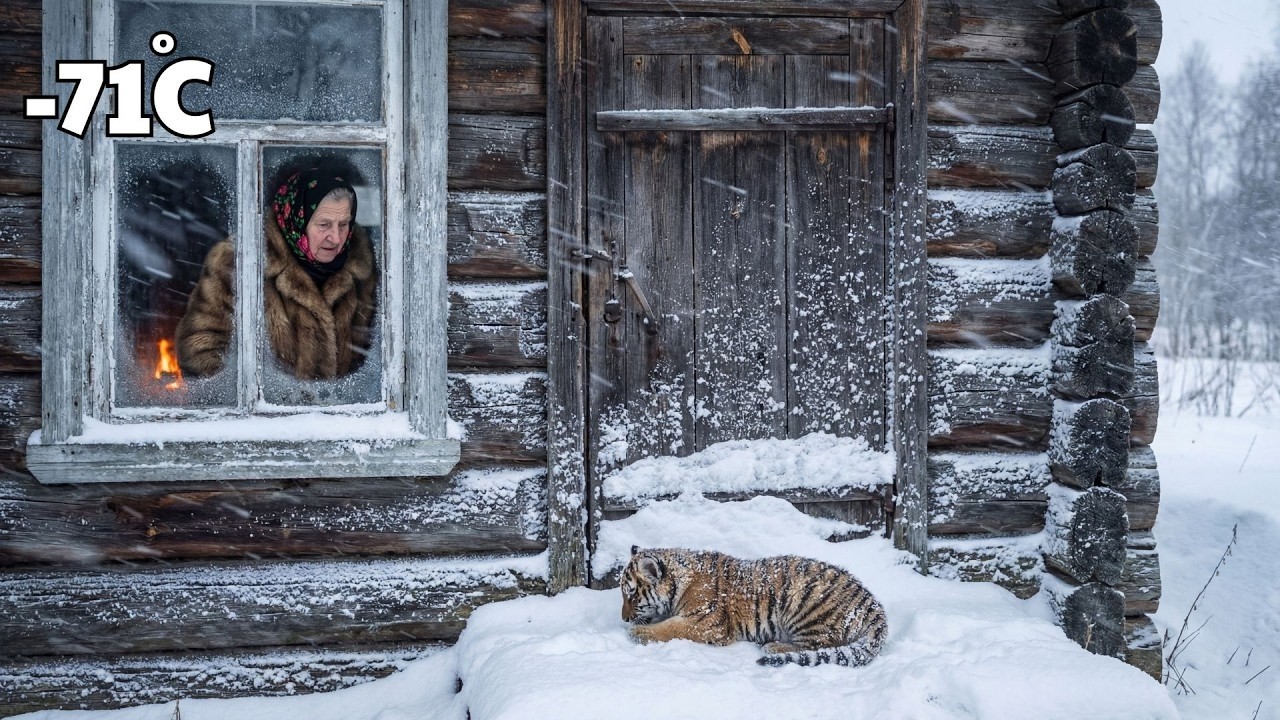 Widow Rescues a Freezing Tiger Cub ❄️ | What Happened Next Shocked Everyone