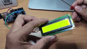 Common troubleshooting for LCD i2c module || TechMaze