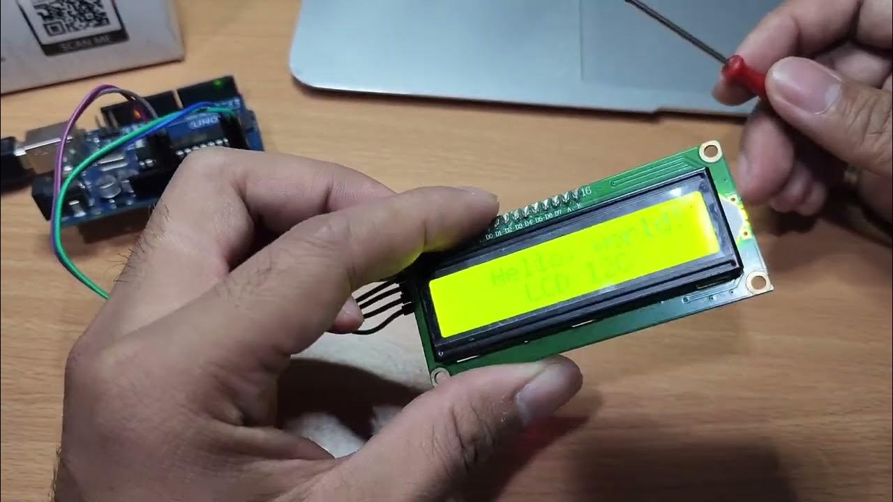 Common troubleshooting for LCD i2c module || TechMaze - YouTube