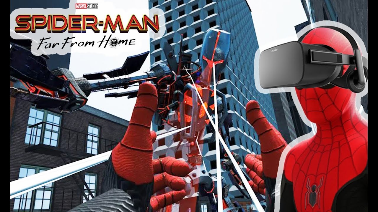 Vr пауки. Спайдер Мэн 360 VR. Spider-man: Homecoming VR игра. Человек паук VR. VR игры про человека паука.