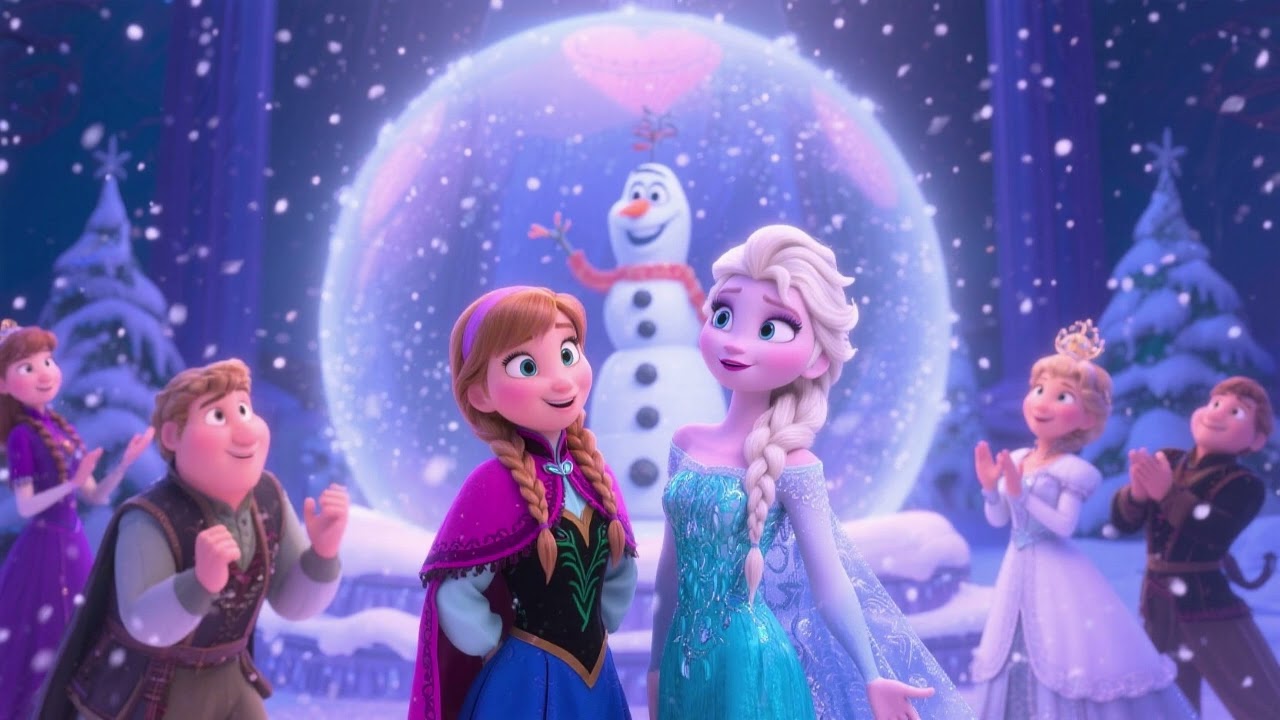 Снежный бал ❄️🎶 | Волшебная зимняя песня и танец для детей