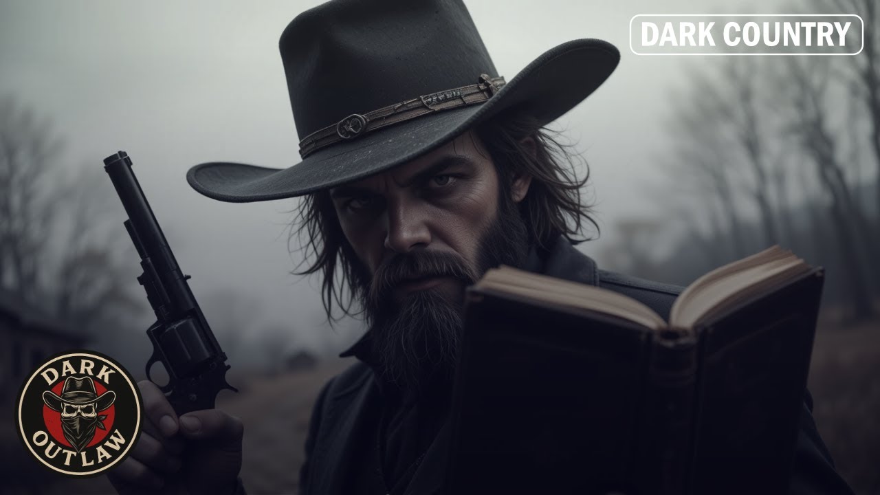 SIX-SHOT SERMON -  Dark Country Music | Dark Outlaw Country Songs (LYRIC VIDEO)