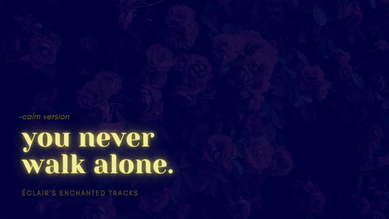 ♡ 「 𝐲𝐨𝐮 𝐧𝐞𝐯𝐞𝐫 𝐰𝐚𝐥𝐤 𝐚𝐥𝐨𝐧𝐞 」― an enchanted track by 𝒆́𝒄𝒍𝒂𝒊𝒓.