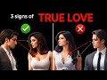 3 Hidden Signs Of True Love 😊 | Dark Psychology facts about love