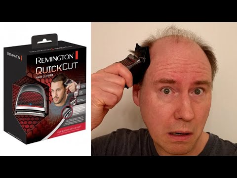 cutting my own hair with the Remington HC4250
