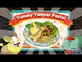 Recreating YUMMY YAMPER PASTA! Callipygian Dinner Roll Bun Recipe | Pokémon Café Mix