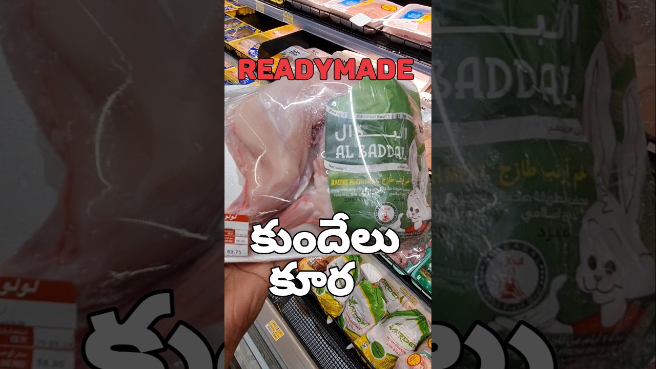 Rabbit 🐇 curry కుందేలు మాంసం 