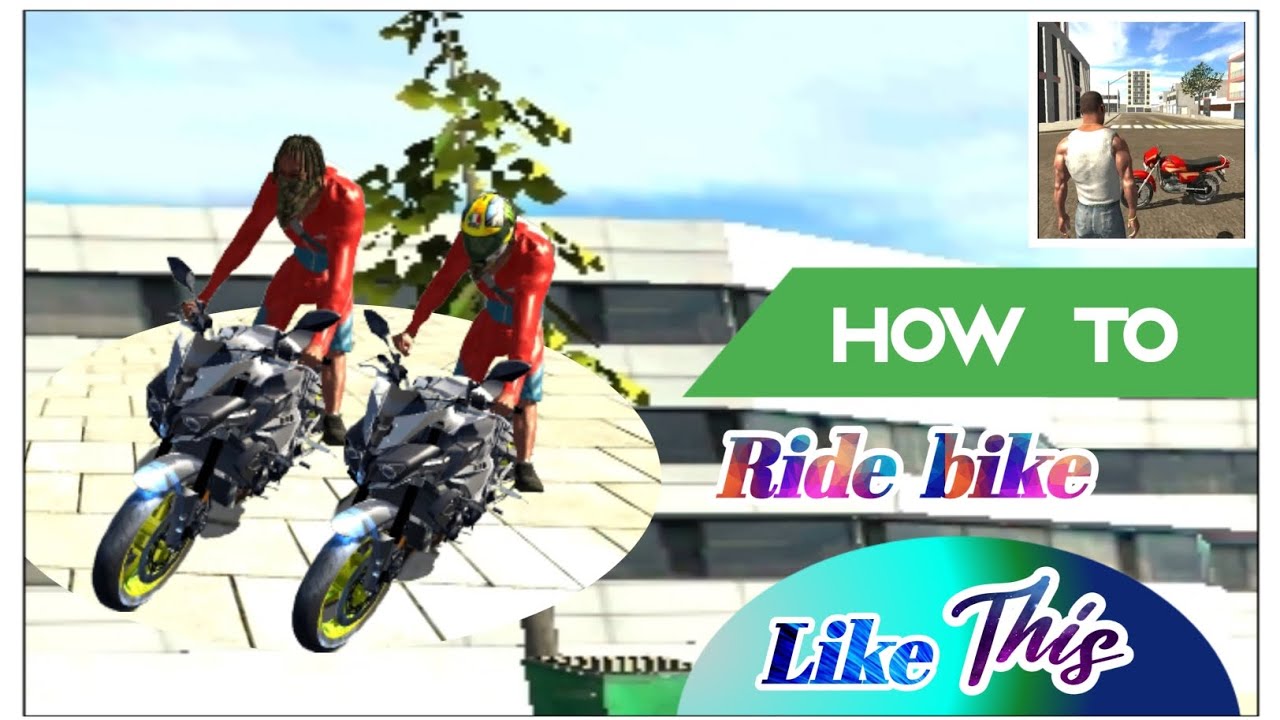 How to ride a bike standing up.खड़े होकर बाइक कैसे चलाते हैं।Indian