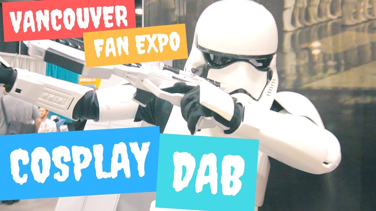 Cosplay Dabbing on Vancouver Fan Expo 2018